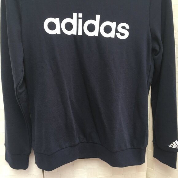 Navy adidas sweatshirt size medium - Picture 4 of 7